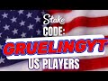 NEW STAKE US PROMO CODE | FREE NO DEPOSIT $25 SC + 25,000 GC | Code GRUELINGYT 🔥 #stake #slots