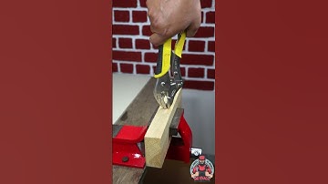 Vice Grip Plier hacks #hacks #howto #tricks #idea #woodwork #doityourself  #makeiteasy #shortsvideo