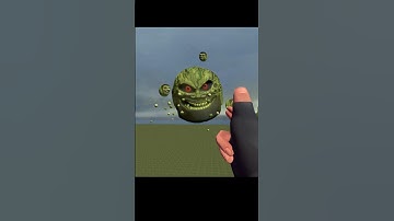 I DESTROY POWHAHA VS LIN GANG MELON NEXTBOTS IN PLAYGROUND MOD GMOD SANDBOX IN SPACE #shortsfeed