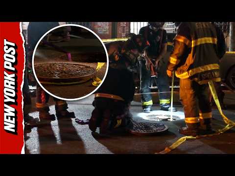 NYPD and EMS Investigate Bizarre 'Sewer People' Manhole Sighting