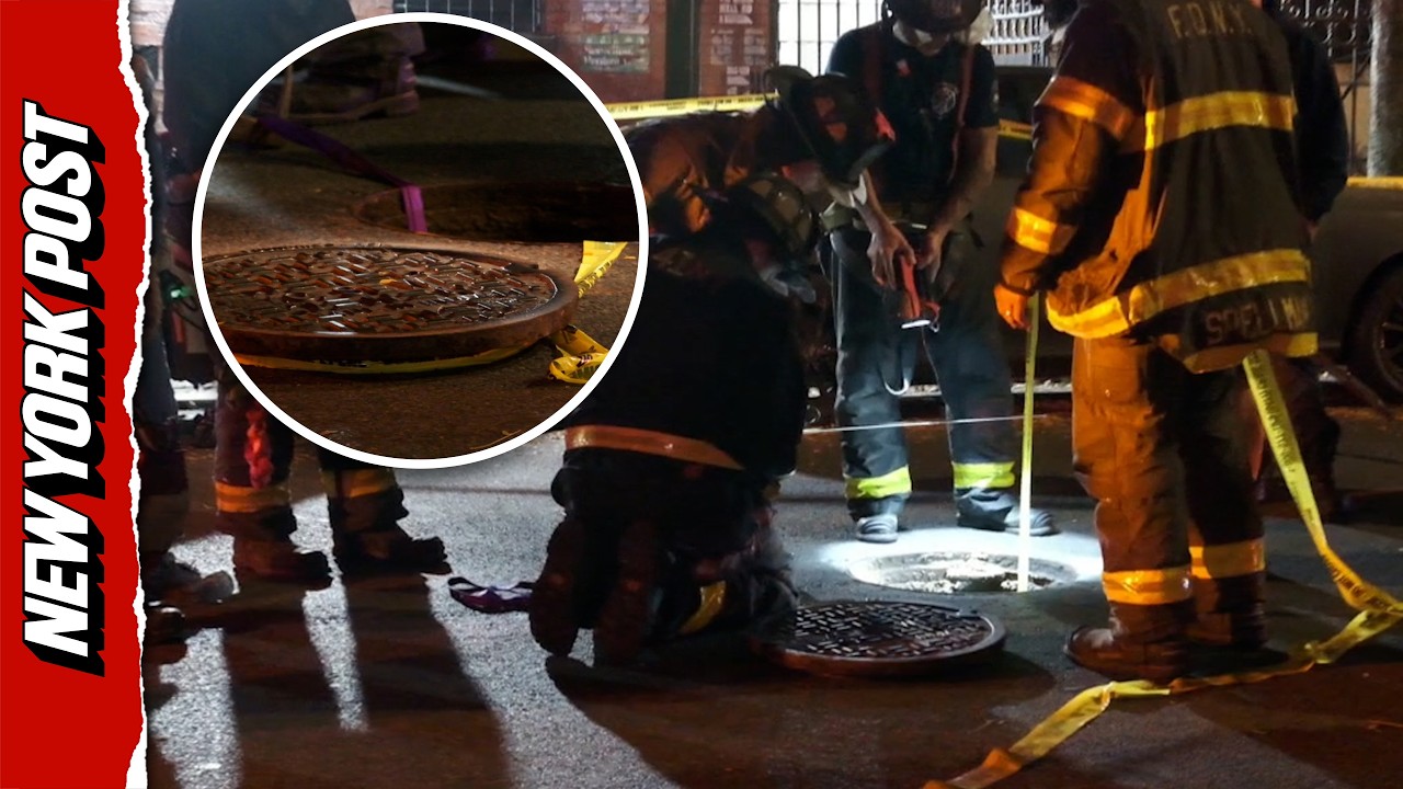 NYPD and EMS Probe Unusual ‘Sewer People’ Manhole Encounter