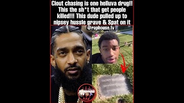LA Gang Banger GBO Gaston Disrespect Nipsey Hussle Grave Site & Deactivate His Instagram