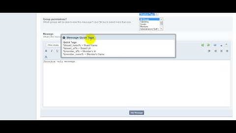 IPB3 Global Messages v2 Video Demo