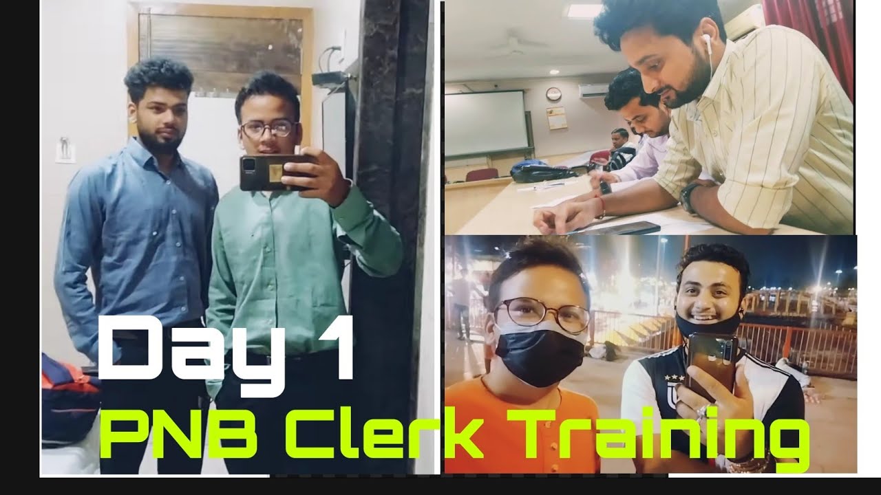 IBPS Clerk training experience Day 1 PNB clerk training IBPS