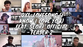 Txt 0X1Lovesong I Know I Love You Feat. Seori Official Teaser 2 Reaction Mashup