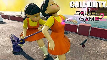 Finishers With Squid Game Young Hee - Call Of Duty Warzone Finishing Moves