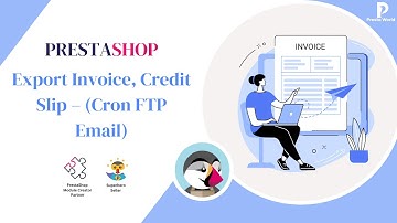 Export Invoice, Credit Slip | Prestashop Module