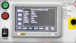 Vitrek V75 Demonstration