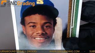 SNC Grading: 1990 Upper Deck Ken Griffey Jr. #1 Rookie Card Review (1616693746270)