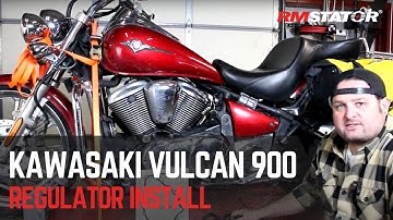 RMSTATOR Kawasaki Vulcan 900 Stator Regulator Install How To