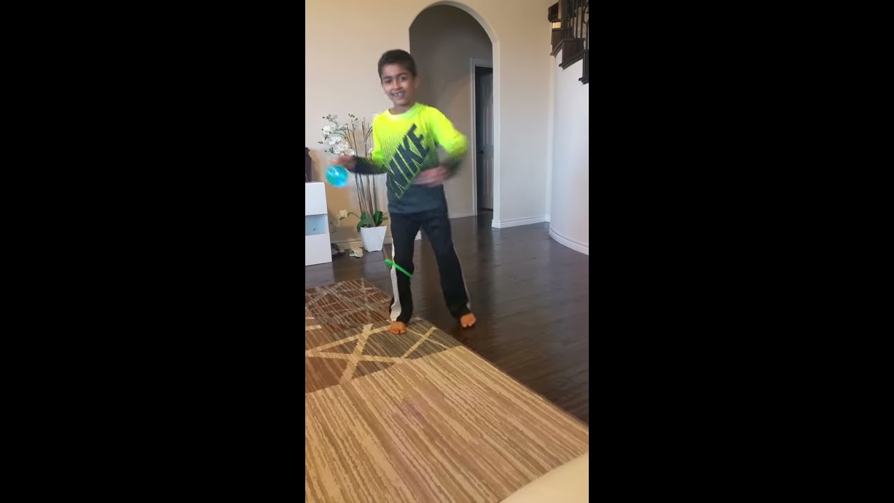 Eshaan S Amazing Skip Ball Skills