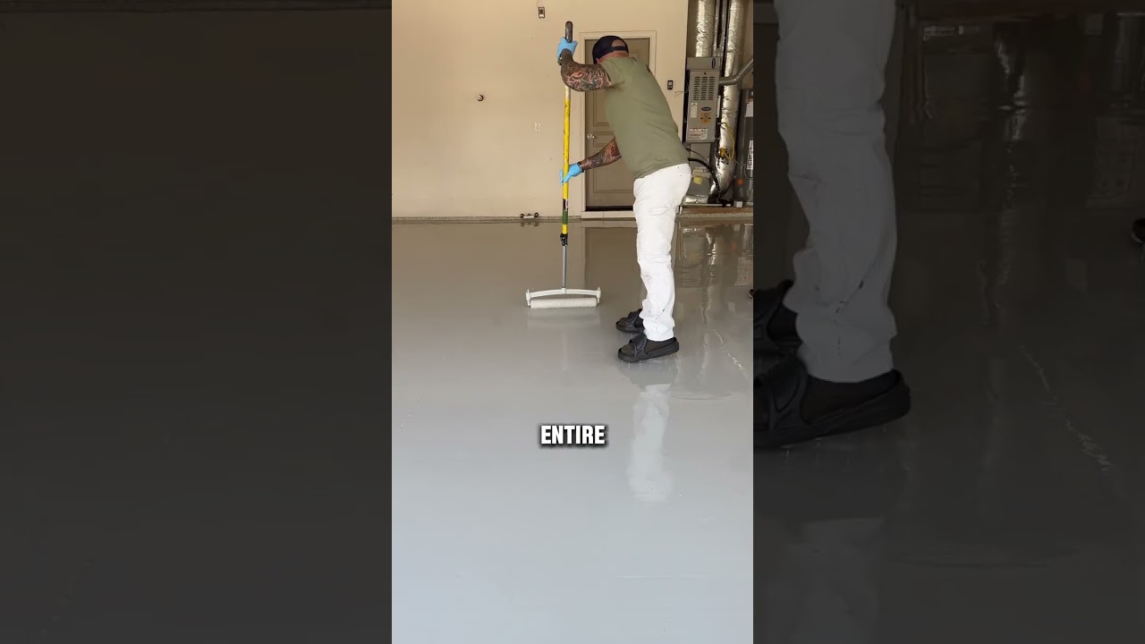 This Grey Epoxy Floor Completely Changed the Warehouse
