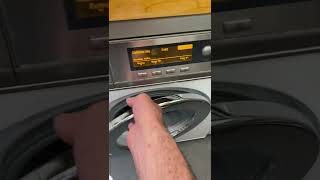 Miele washer/dryer instructions￼