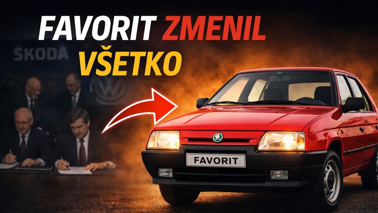 Favorit: auto, ktoré zachránilo Škodu