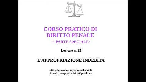 Come si dimostra l appropriazione indebita?