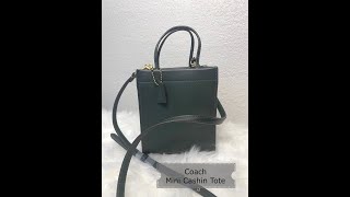Coach Mini Cashin Tote Quick Review