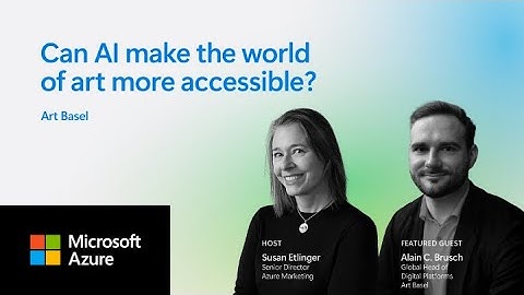 Can AI make the world of art more accessible? | Art Basel