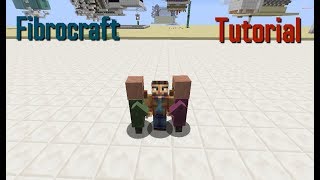 Fibrocraft Infinite Villager breeder Tutorial for minecraft 1.12.2+