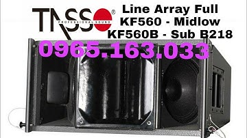 Loa Array Tasso . Combo 175tr liên hệ ngay 0965.163.033