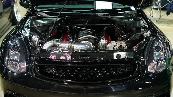V8 LS Swapped Infiniti G35 (V35) Coupe at Tuner Evolution Car Show