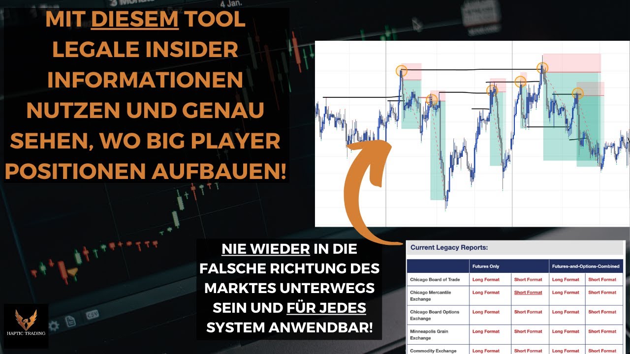 COT Report komplett verstehen und richtig traden (legale Insider Infos ...