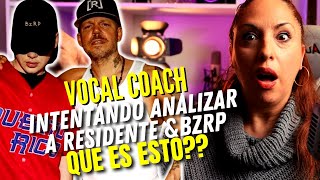 RESIDENTE 🔥 || BZRP Music Sessions #49 | 🔥 VOCAL COACH REACTION & ANALYSIS