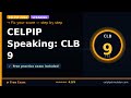 CELPIP Speaking: CLB 9 Content/Coherence: The Real Differ...