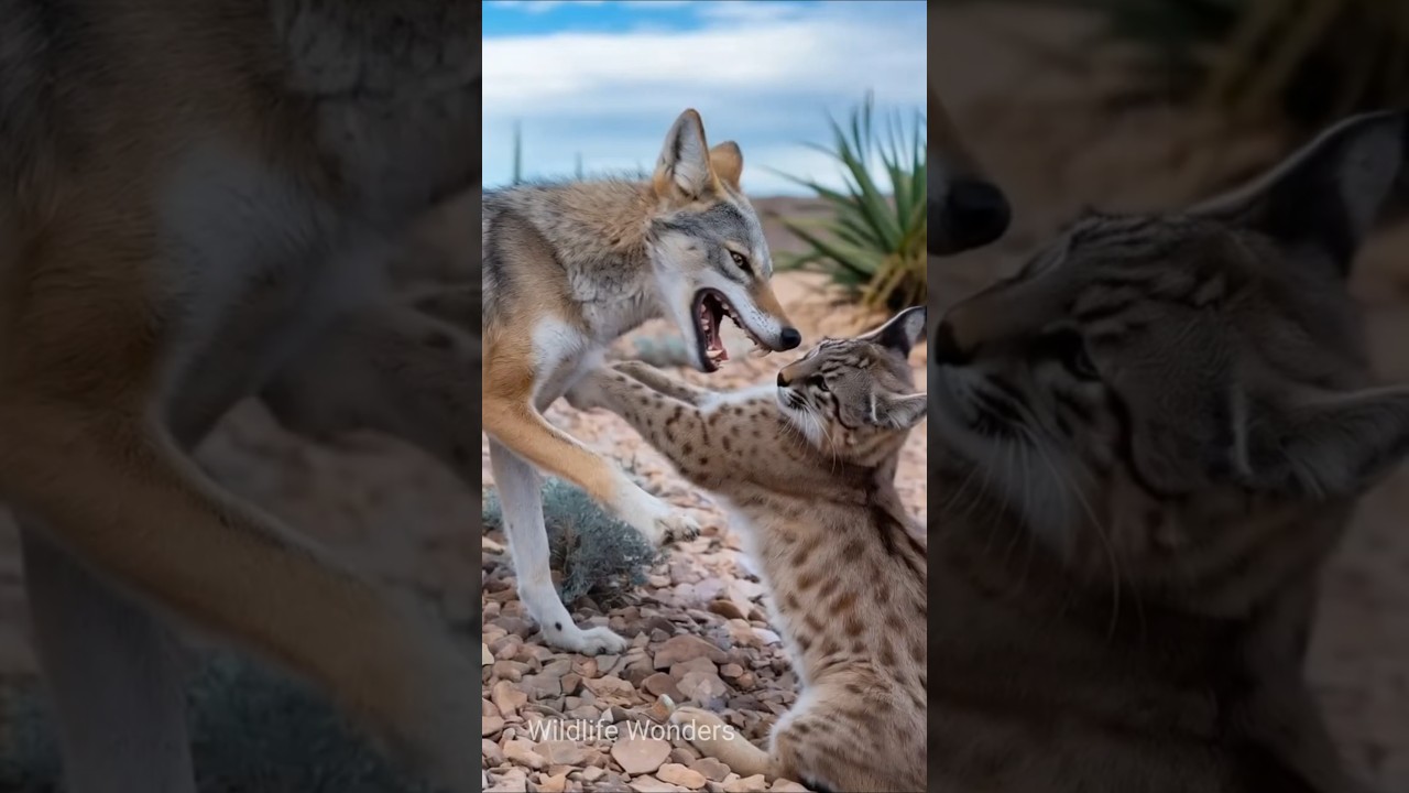 Coyote vs Bobcat 