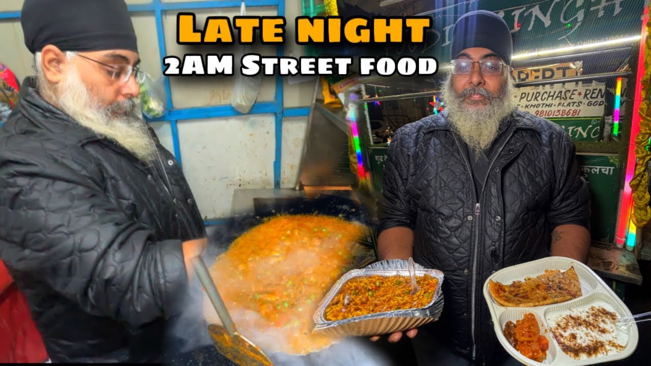 Late Night West Delhi street food I Delhi street food I Street food I Indian Street food