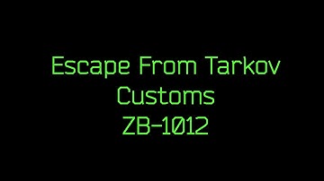 EFT Customs ZB-1012 Extract