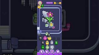 Pixel Flow - Level 733 Walkthrough Solution (Pink Flower in Stone) 