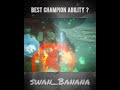 Which champion ability is the best ❔ #botw #ゼルダの伝説ブレスオブザワイルド #ゼルダの伝説 #ゼルダの伝説ティアーズオブザキングダム