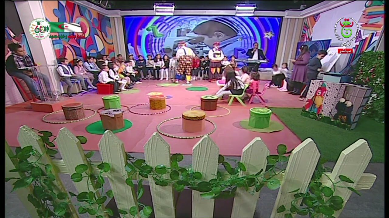 مدرسة القلم الخاصة برنامج استوديو الصغار استاذ الموسيقى ابراهيمي رضا 🥰