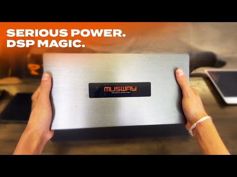 12-канальний процесорний підсилювач Musway M12, видео 1