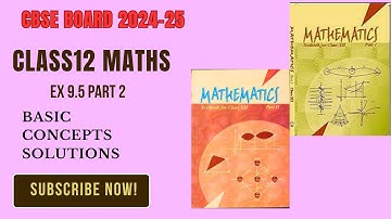 class 12 maths ex 9.5 part 2| homogeneous differential equation|introduction NCERT and CBSE solution