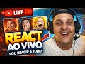 REACT AO VIVO: PODE MANDAR QUE EU REAJO! 😱🔥