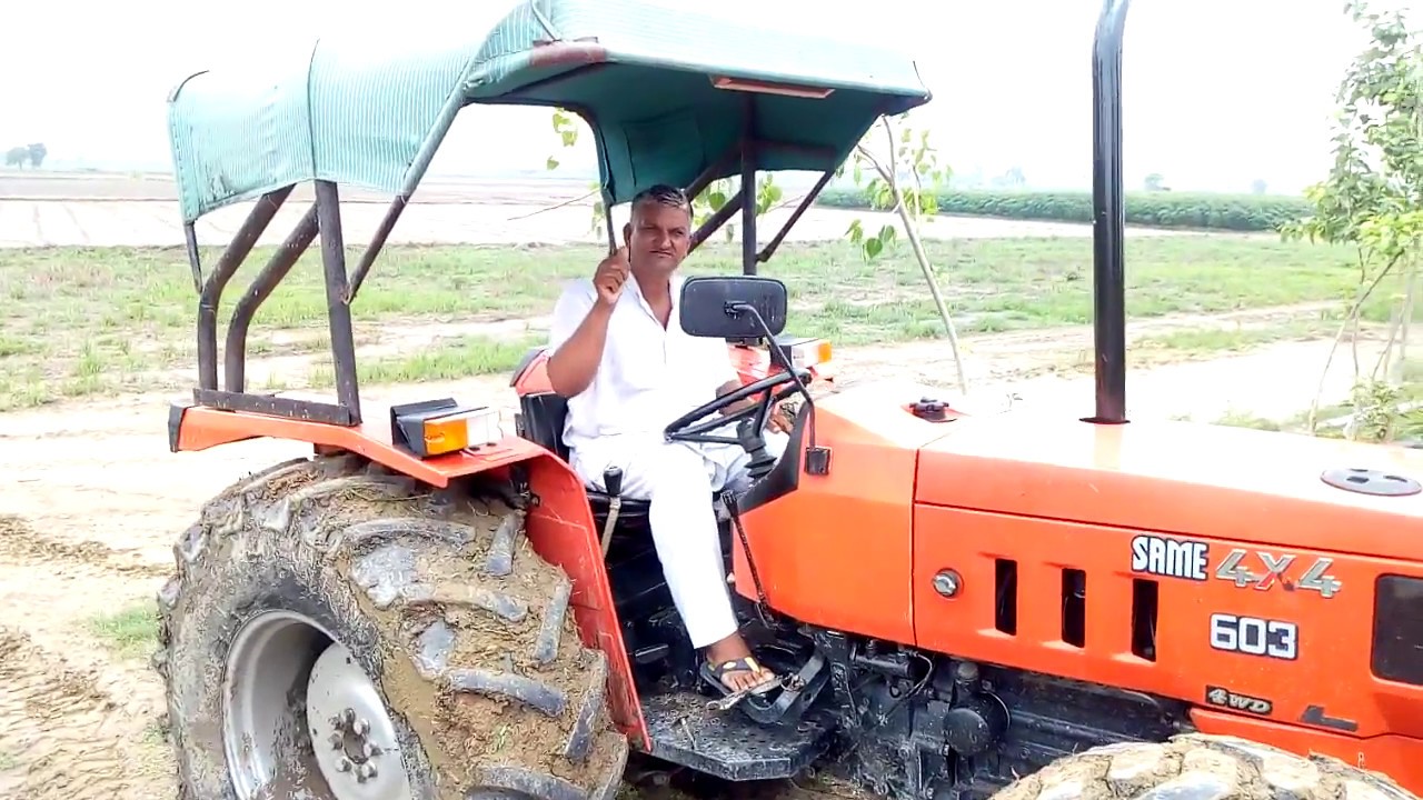 SAME 603 4X4 TRACTOR CUSTOMER REVIEW YouTube