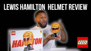 LEGO Scuderia Ferrari HP Lewis Hamilton Helmet | REVIEW | #lego #afol #f1 #lewishamilton #ferrari