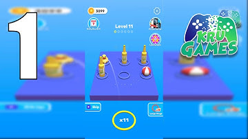 Lucky Toss 3D Gameplay Walkthrough #1 (Android, IOS)