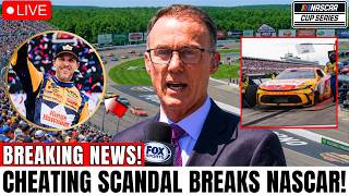 NASCAR in CHAOS! Drivers FURIOUS with Denny Hamlin as CHEATING SCANDAL EXPLODES