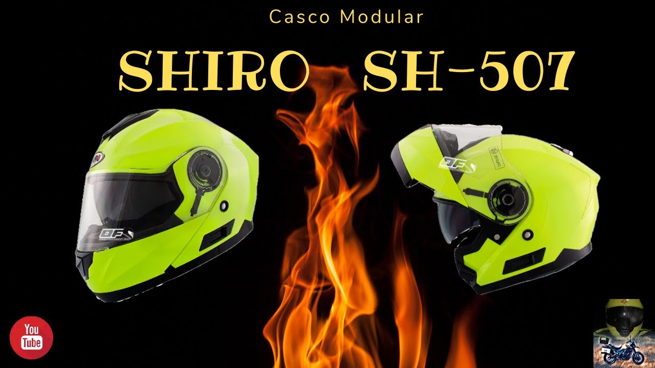 Casco Modular Shiro SH - YouTube