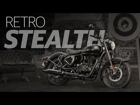 Royal Enfield Classic 350 Stealth Black | A Timeless Ride Awaits