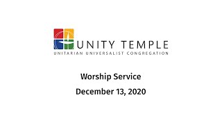 Sunday Worship Service, December 13, 2020 - Living Our Shared Mission