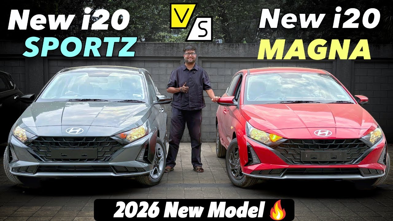 UPDATED ✅ NEW Hyundai i20 Sportz vs i20 Magna - NEW UPDATES NOW! 🔥
