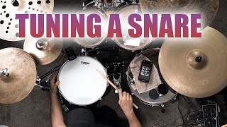Snare Drum Head Change & Precision Tuning with Tune Bot