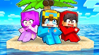 We’re STRANDED on a TINY Island In Minecraft!