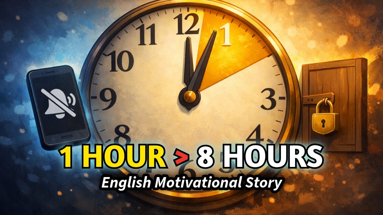 Why 1 Hour of This is Better Than 8 Hours of Work | Life-changing Motivational