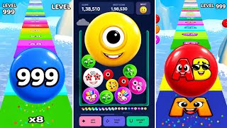 Numberblocks Balls Drop vs BGH Ball Run 2048 vs Bounce Merge 3D - Satisfying ASMR Puzzle Gameplay screenshot 3
