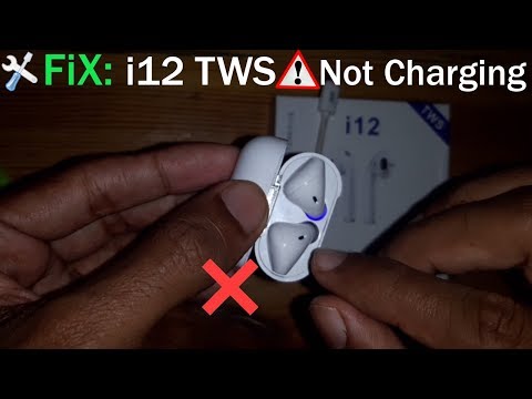 How To Fix i12 TWS Not Charging