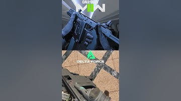Fennec 45 vs. Vector animations | Call of Duty: Modern Warfare II vs. Delta Force